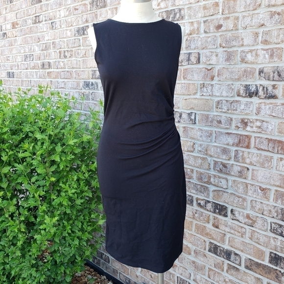Kenneth Cole Zip-Down Sleeveless Sheath Dress sz 4 - Picture 3 of 6